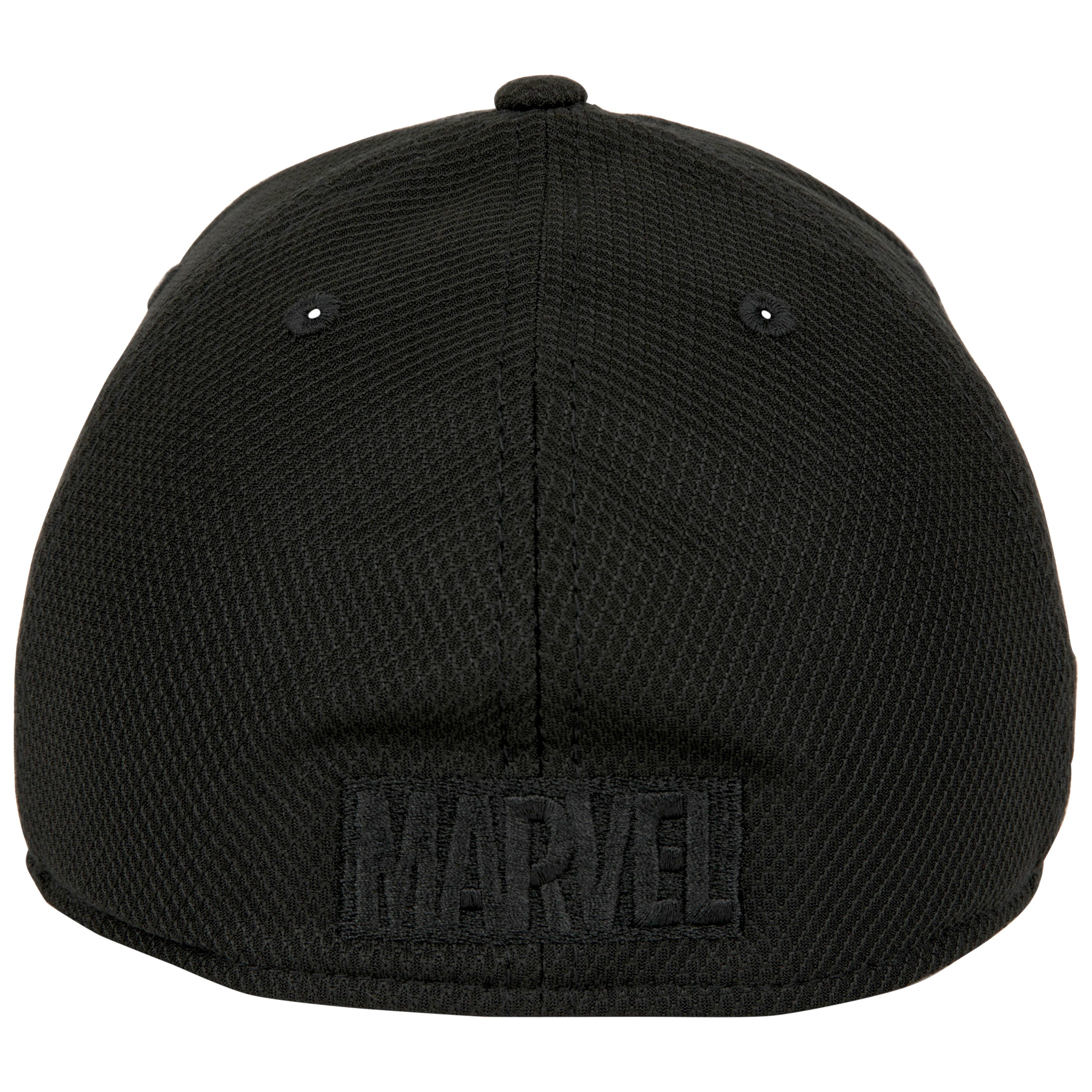 X-Men Logo Black on Black Colorway New Era 39Thirty Fitted Hat